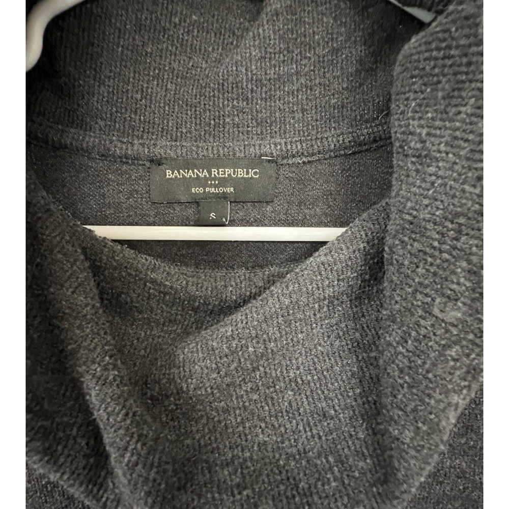 Banana Republic Charcoal Turtleneck Sweater for Women - Picture 3 of 3